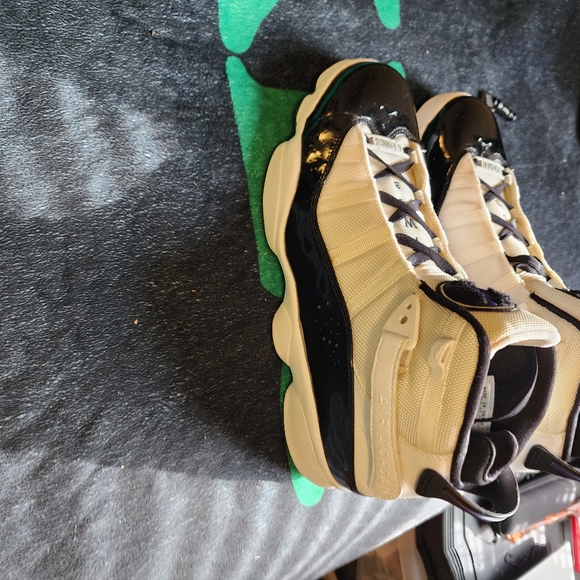 Jordan 6 Ring size 10 white and black Mens or 11 1/5 Women's NO BOX USED - Picture 4 of 10